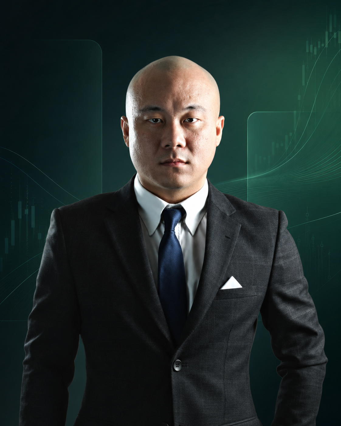 Portrait of Tze Senz, co-founder of Avenzor